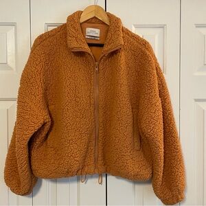 Urban Outfitters Full Zip Sherpa Fleece Teddy Jacket